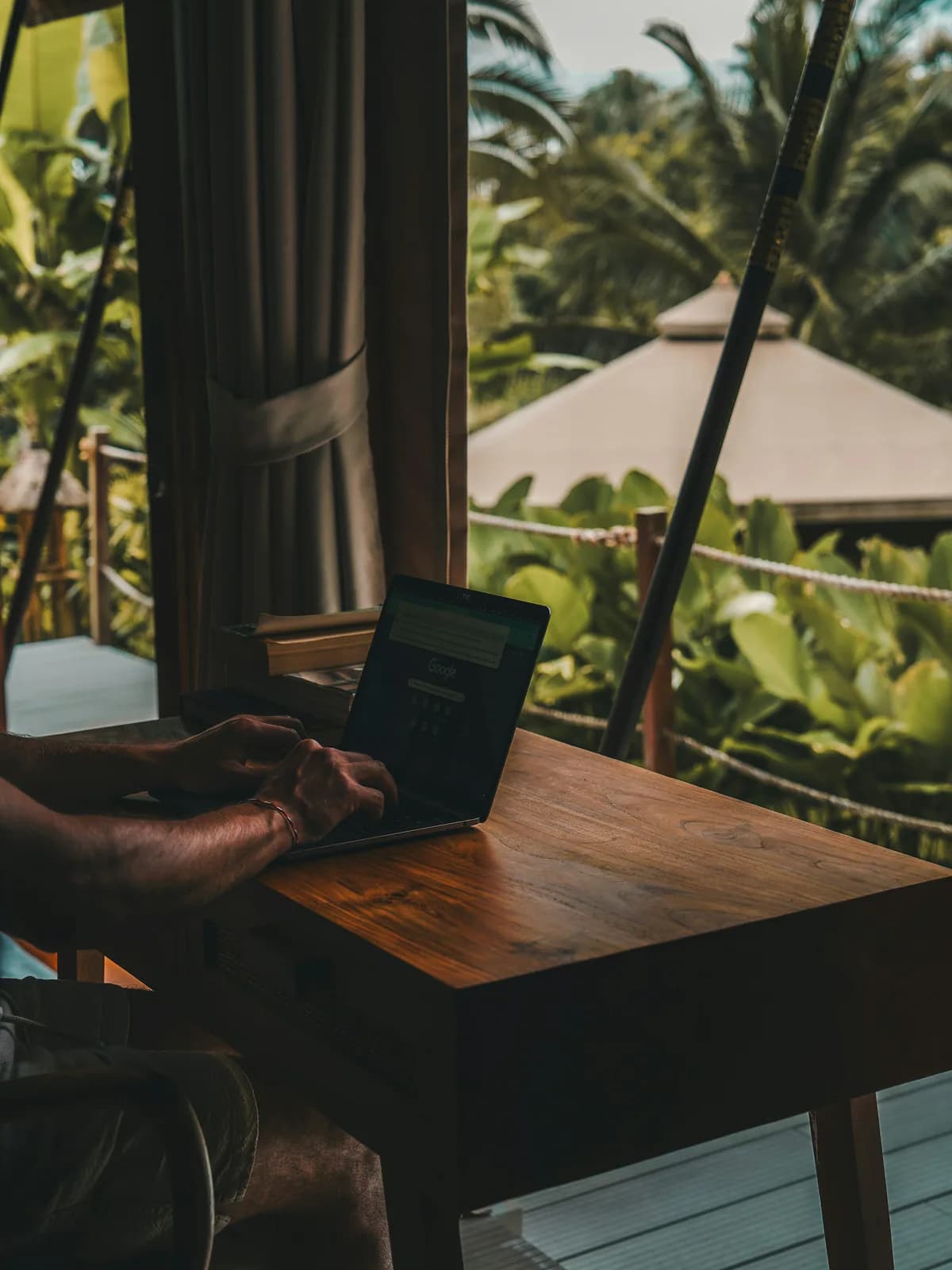 Remote digital work in Bali