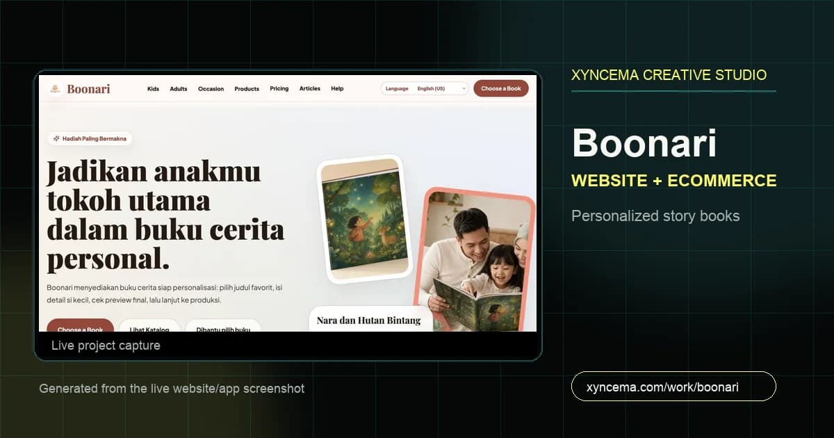 Boonari featured project visual