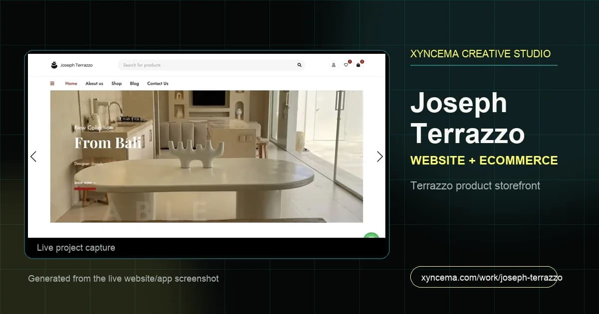 Joseph Terrazzo featured project visual