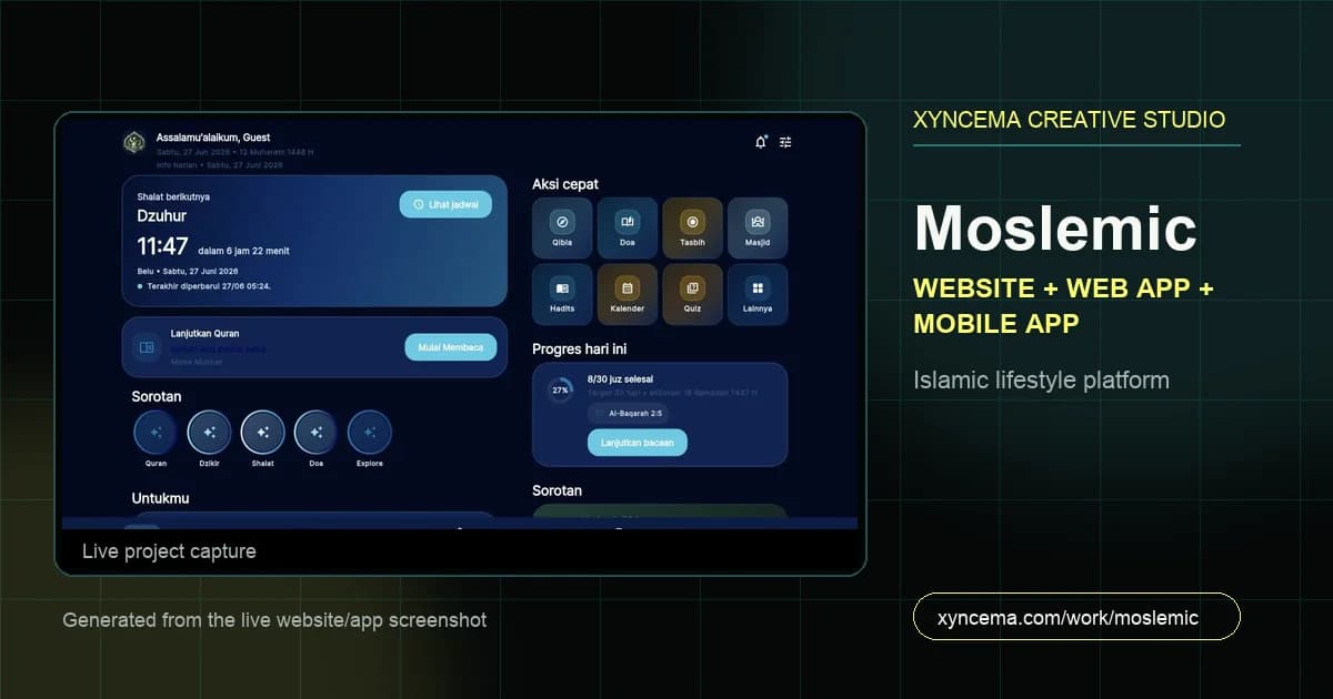Moslemic featured project visual