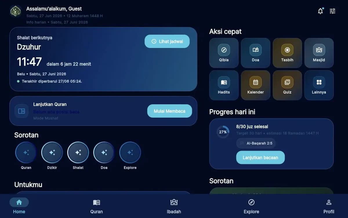 Web & Mobile Applications service example from the Xyncema portfolio